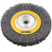 Escovas Circulares Vonder (aço carbono latonado) 3 escovas
